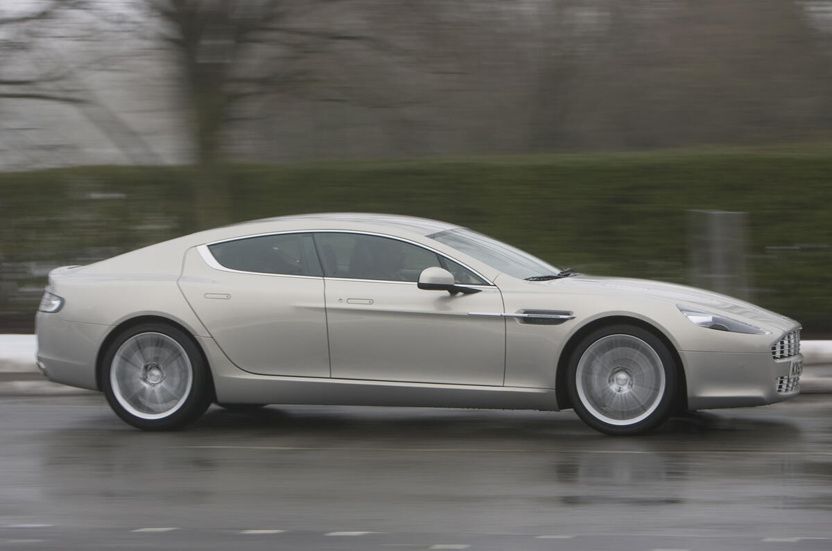 no title Aston Martin Rapide on video