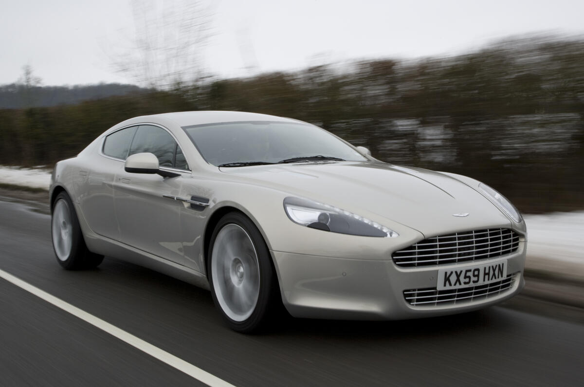 no title Aston Martin Rapide on video
