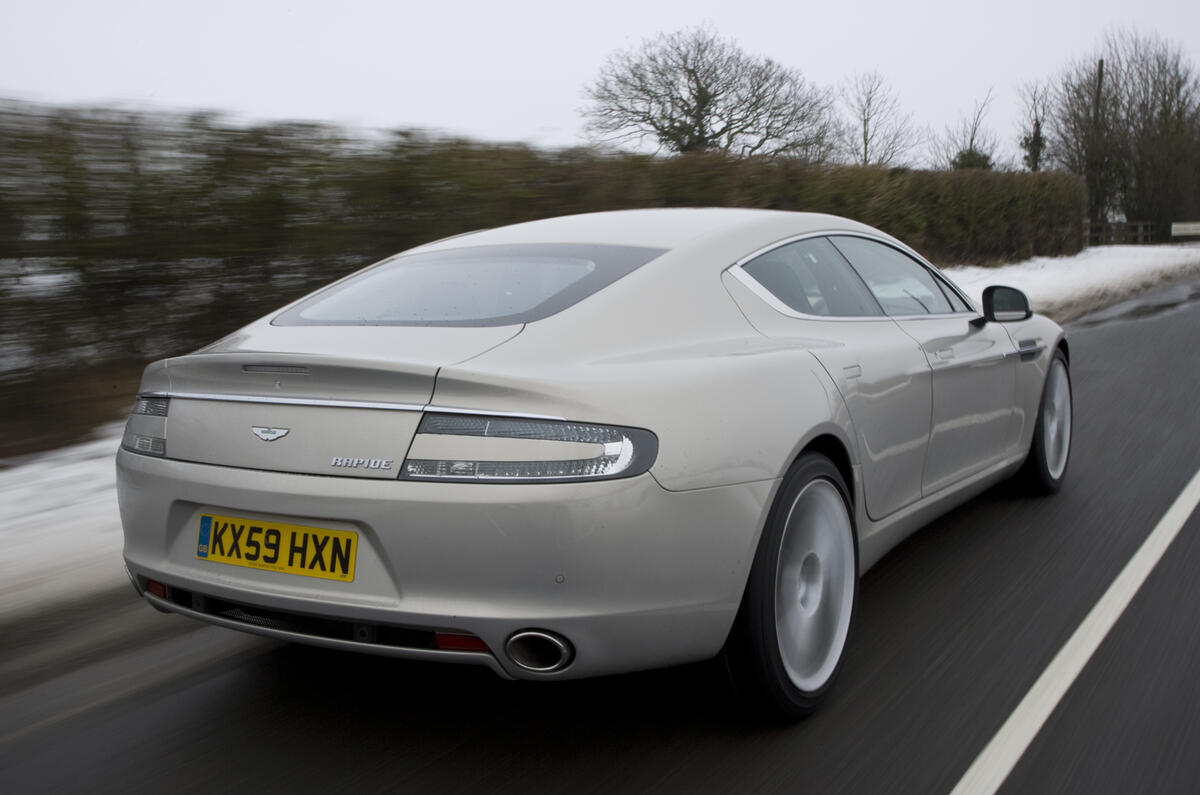 no title Aston Martin Rapide on video