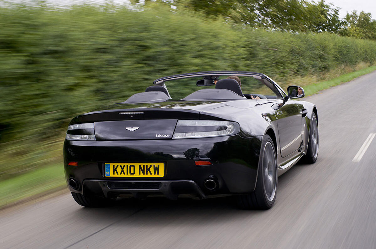 Aston's lighter Vantage roadster