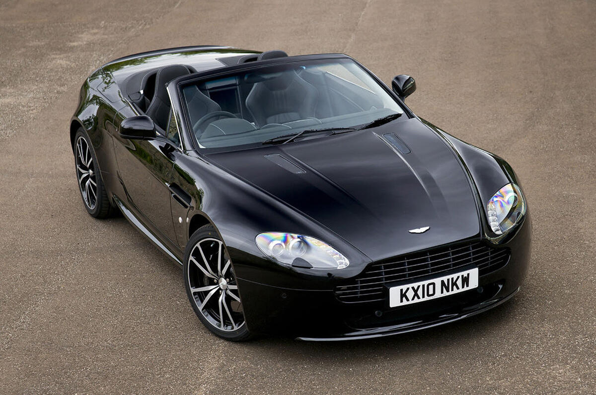 Aston's lighter Vantage roadster