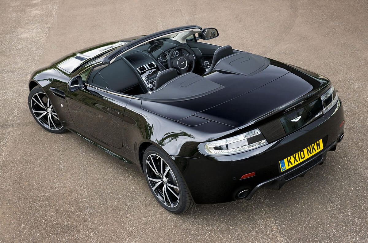 Aston's lighter Vantage roadster