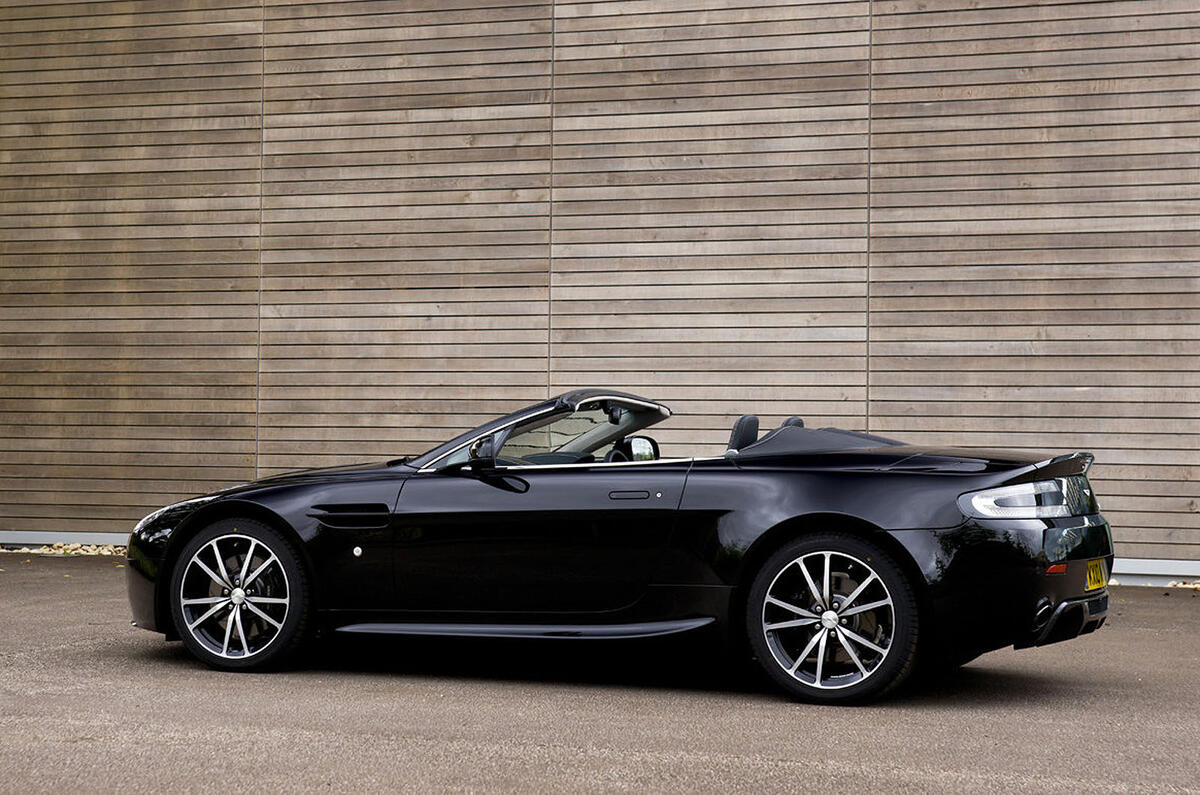 Aston's lighter Vantage roadster