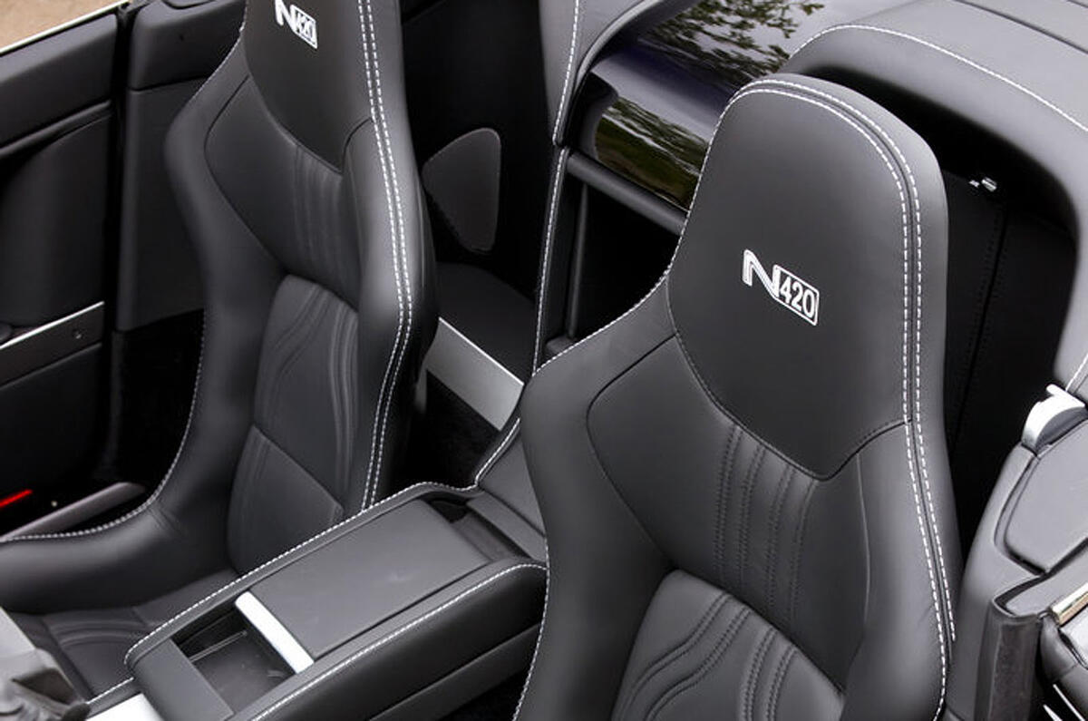 Aston's lighter Vantage roadster