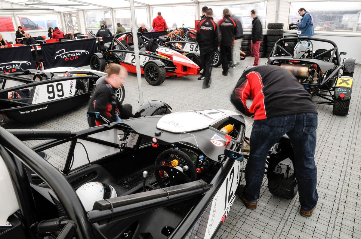 Racing in the Ariel Atom Cup - picture special