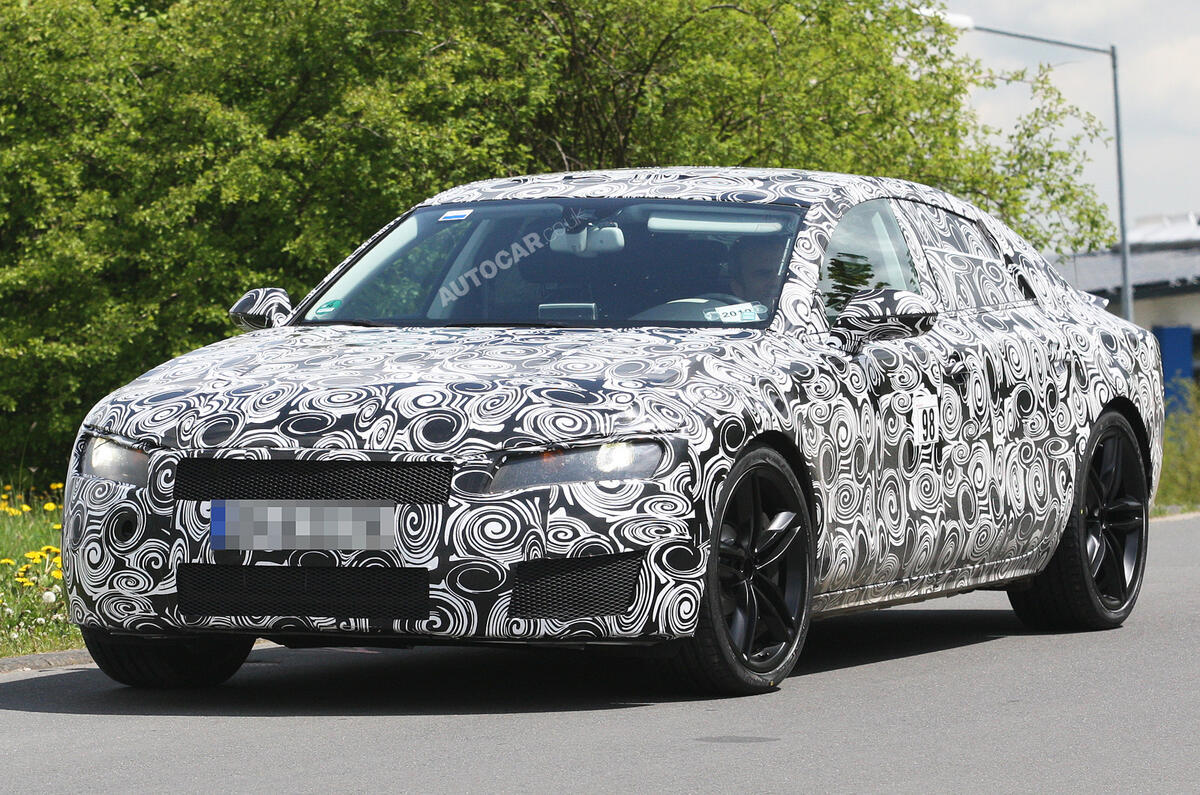 Audi S7 begins testing