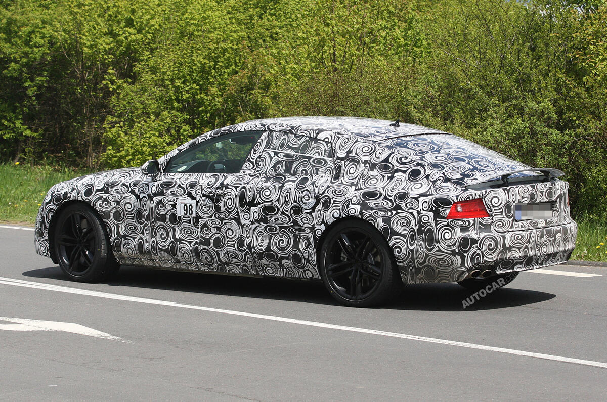 Audi S7 begins testing
