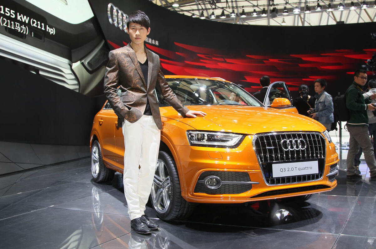 no title Shanghai motor show: Audi Q3