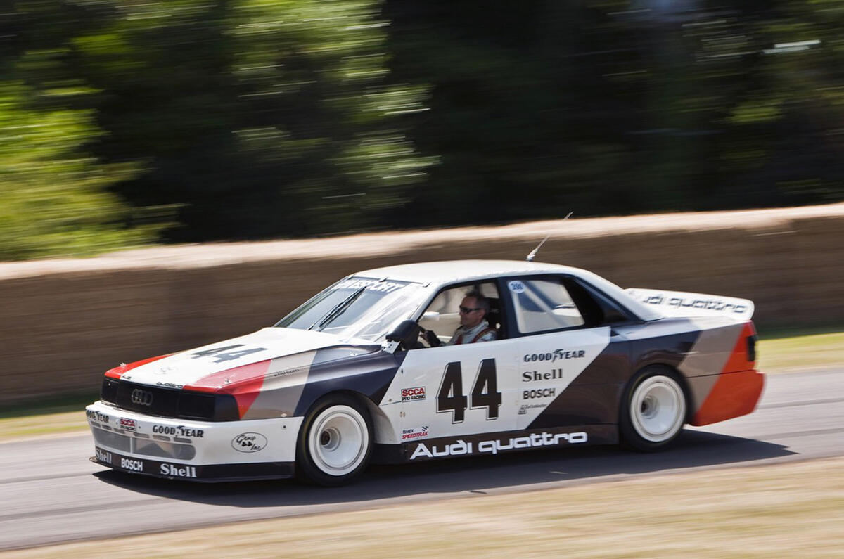 Audi A3 saloon for UK premiere at Goodwood