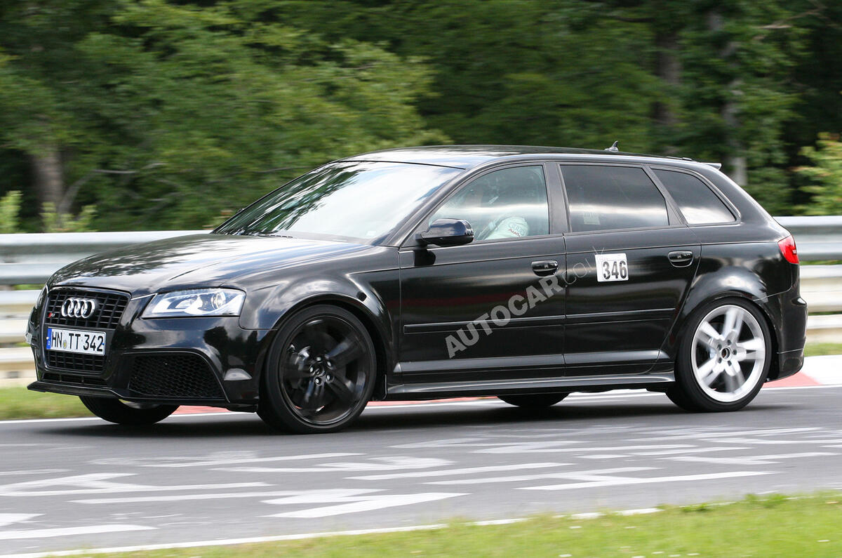 no title Hot Audi RS3 caught testing