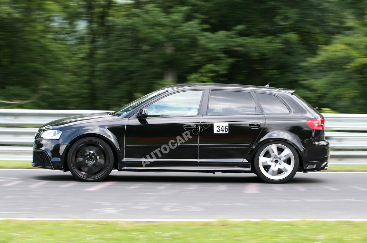 no title Hot Audi RS3 caught testing