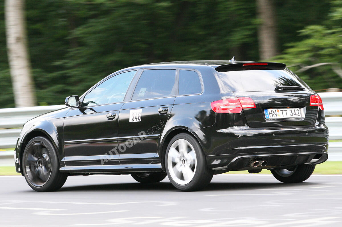 no title Hot Audi RS3 caught testing