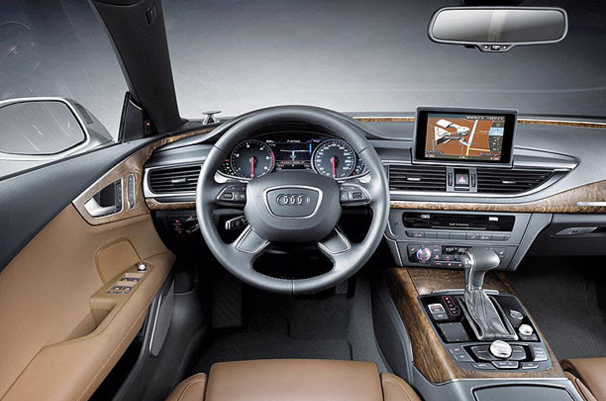 Audi A7 leaks out