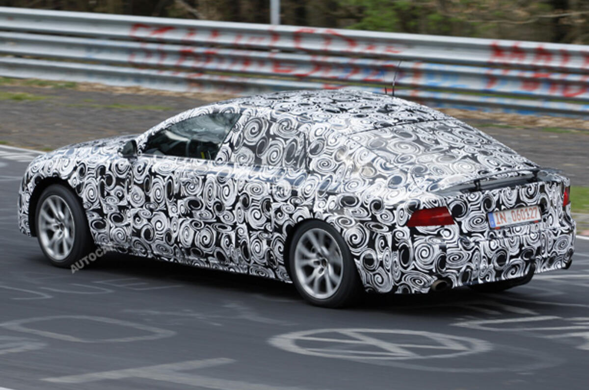 no title Audi A7 spied; on sale 2011