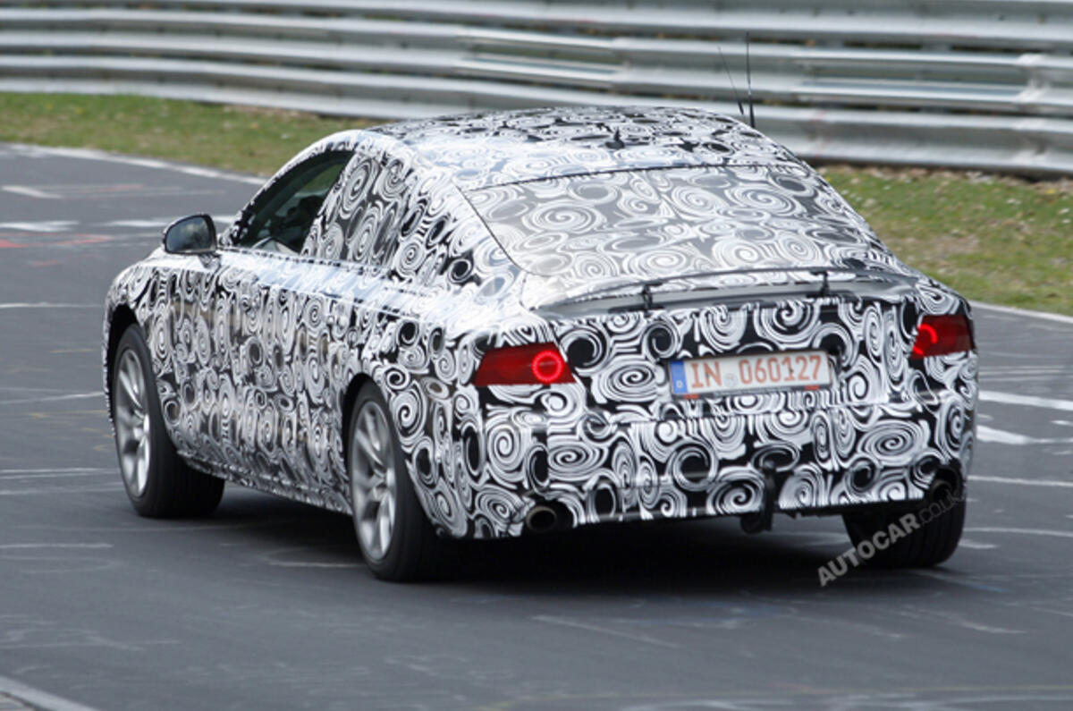 no title Audi A7 spied; on sale 2011