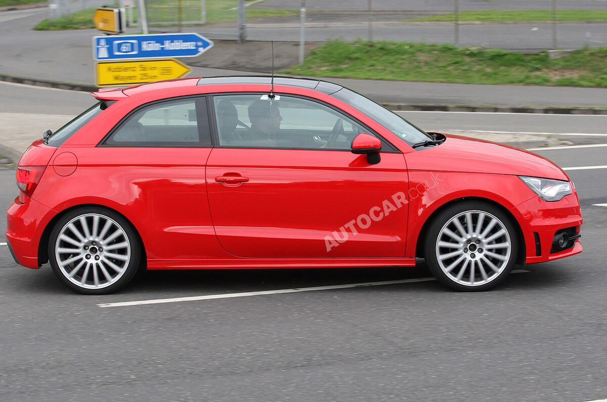 Audi S1 - first undisguised pics