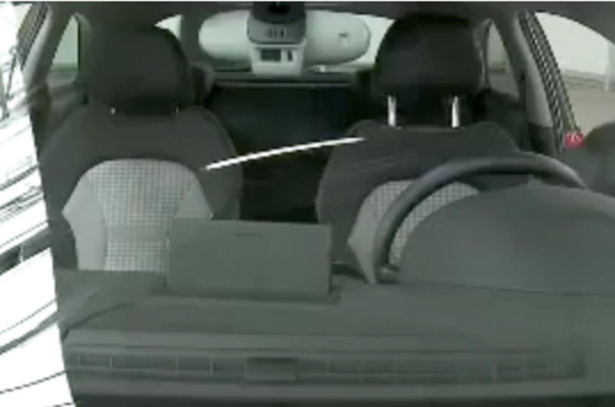 Audi A1 - first interior pictures