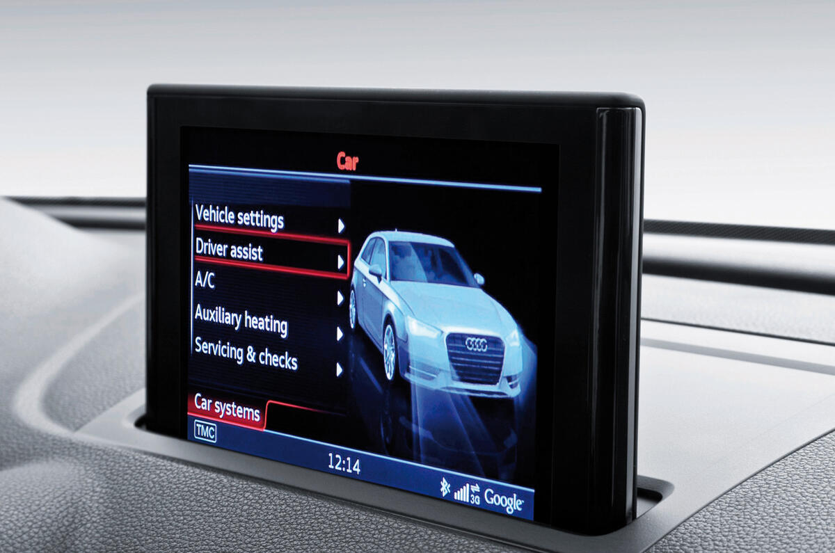 no title New Audi A3 interior shown at CES