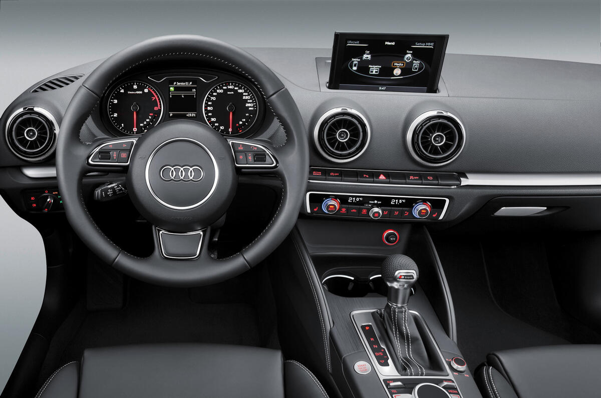 no title New Audi A3 interior shown at CES