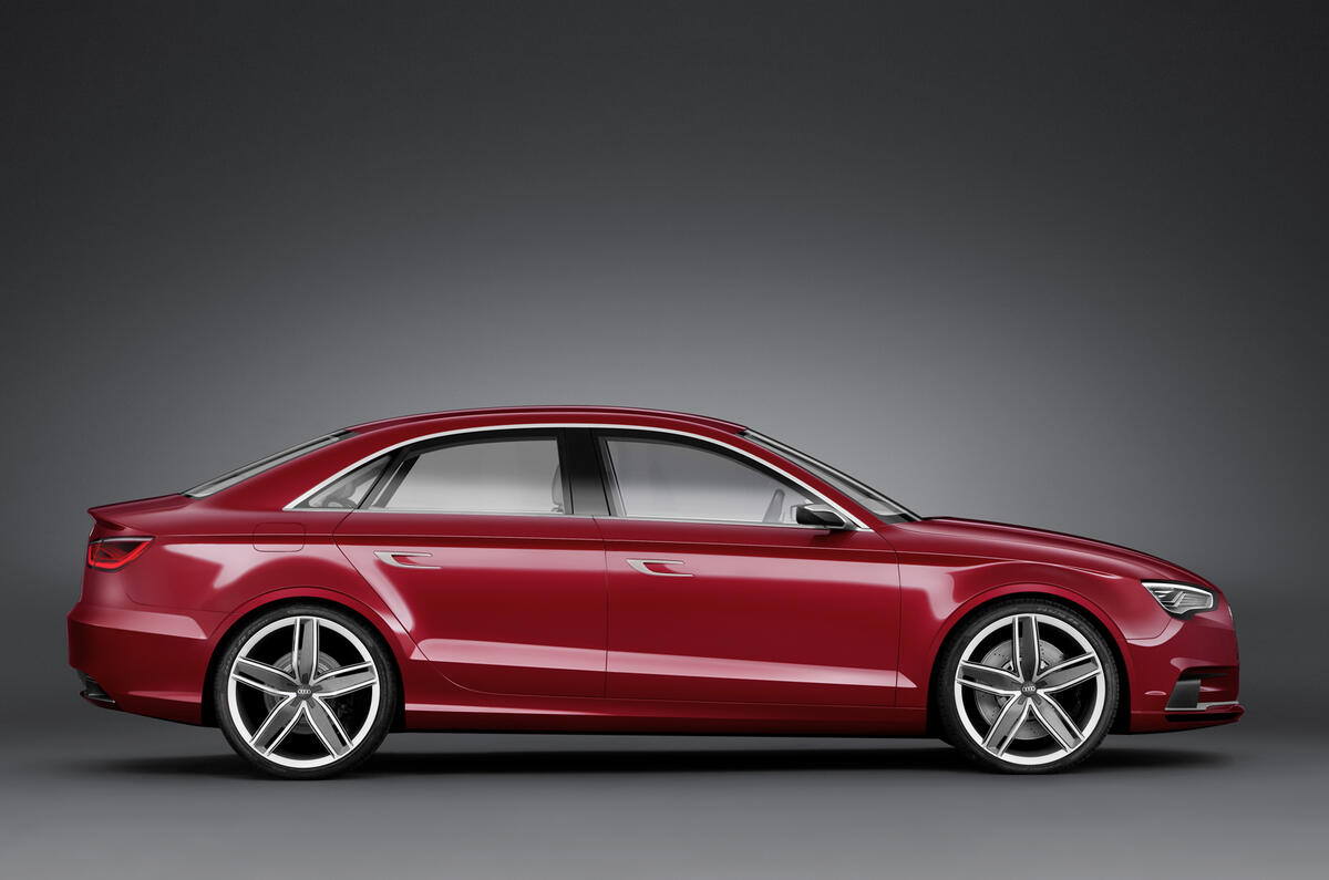 Geneva motor show: Audi A3 saloon