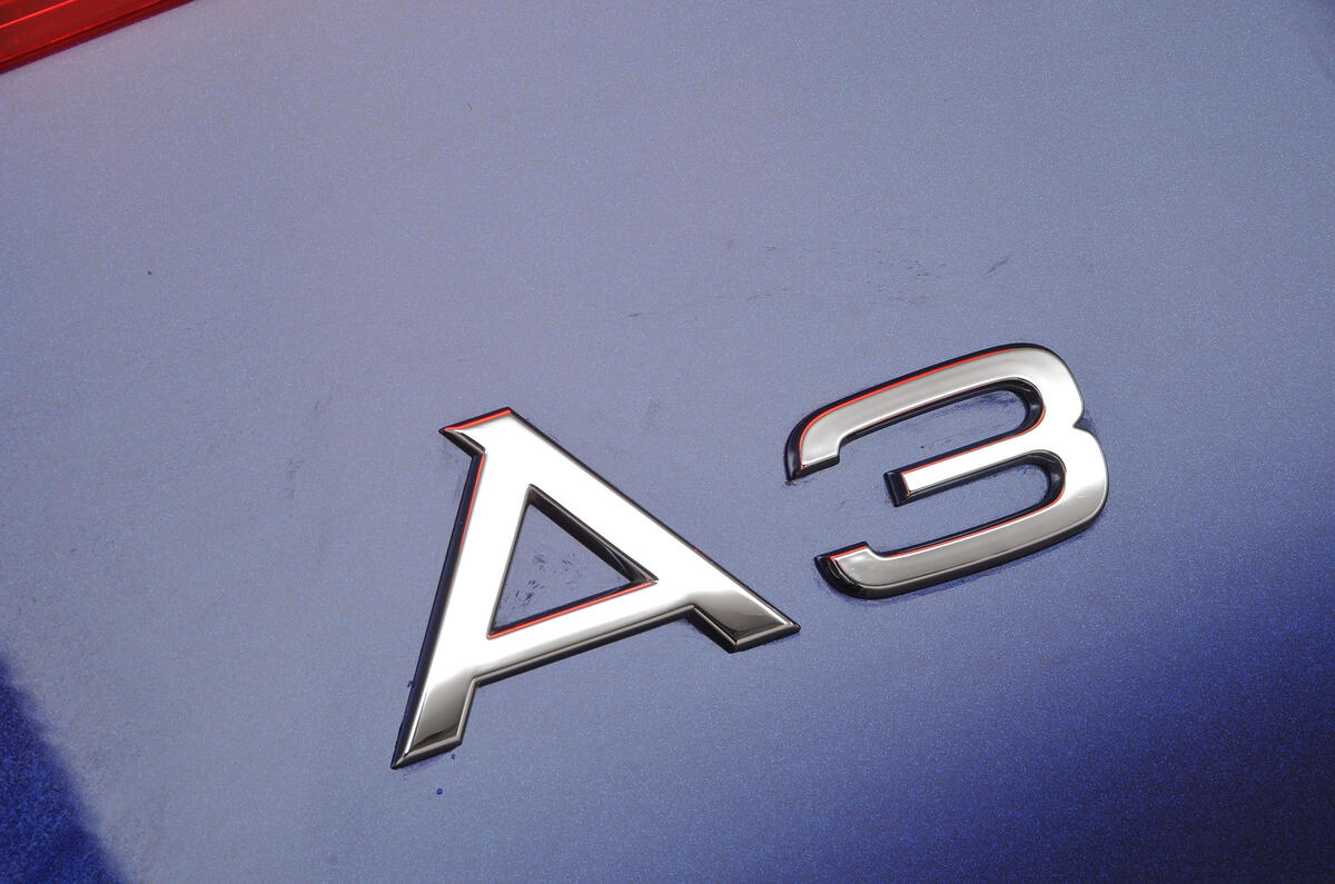 Audi A3 Cabriolet badging