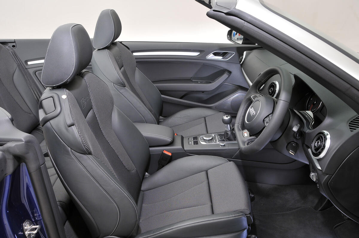 Audi A3 Cabriolet interior