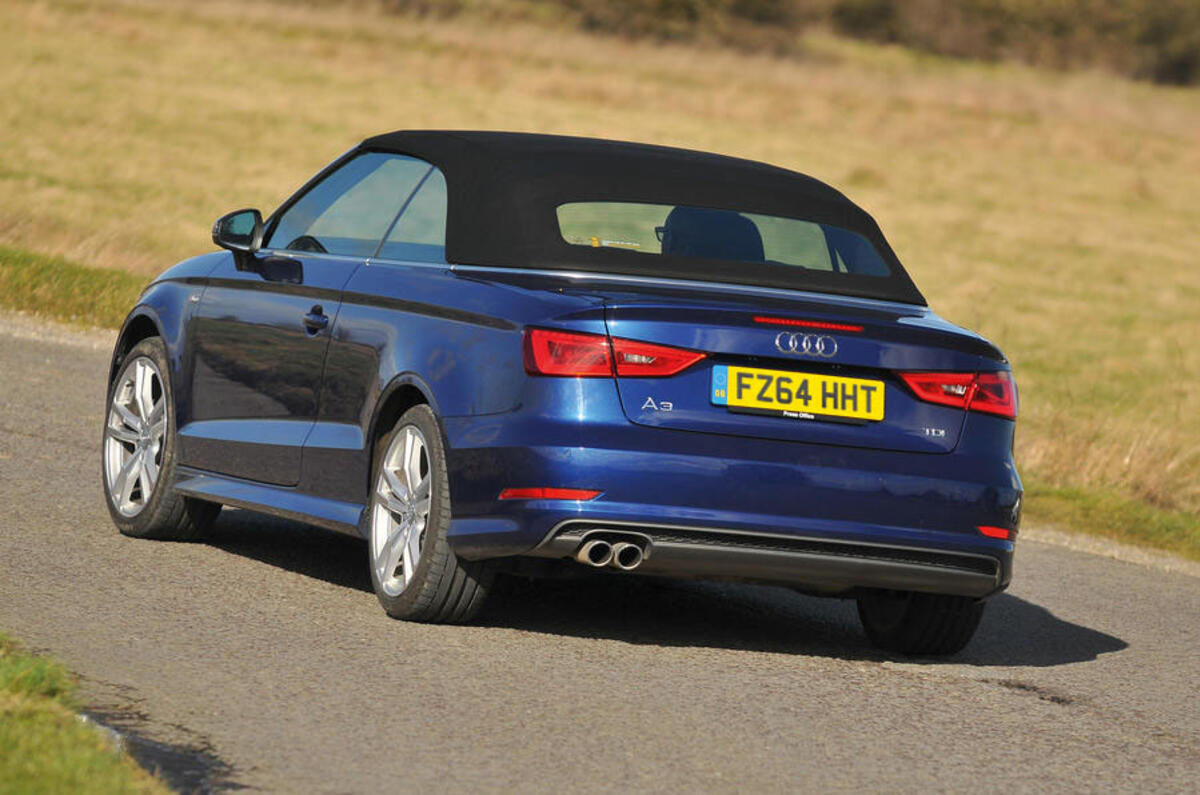 audi a3 cabriolet rear cornering Audi A3 Cabriolet rear cornering