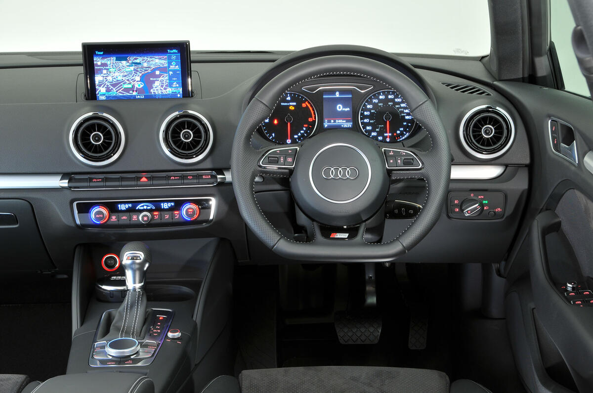 Audi A3 Sportback dashboard