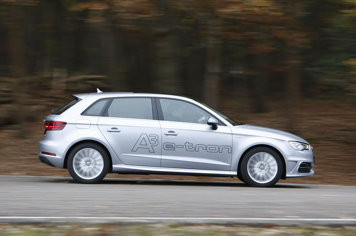 A3 e-tron is a balanced car