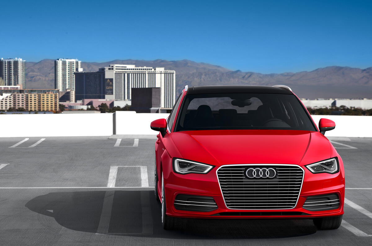 no title Audi A3 e-tron range extender hybrid to arrive in summer 2014