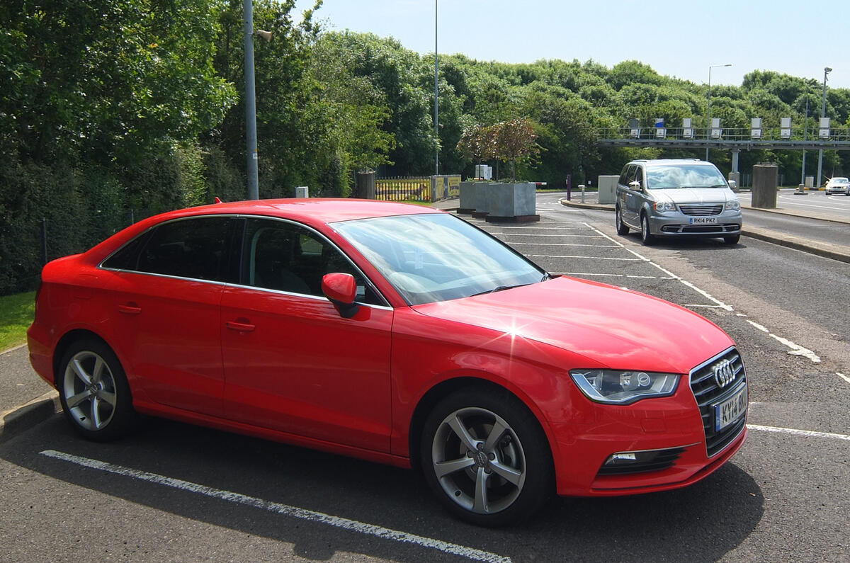 Seven hours in the saddle of a new Audi A3