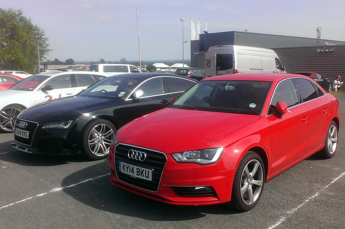 no title Seven hours in the saddle of a new Audi A3