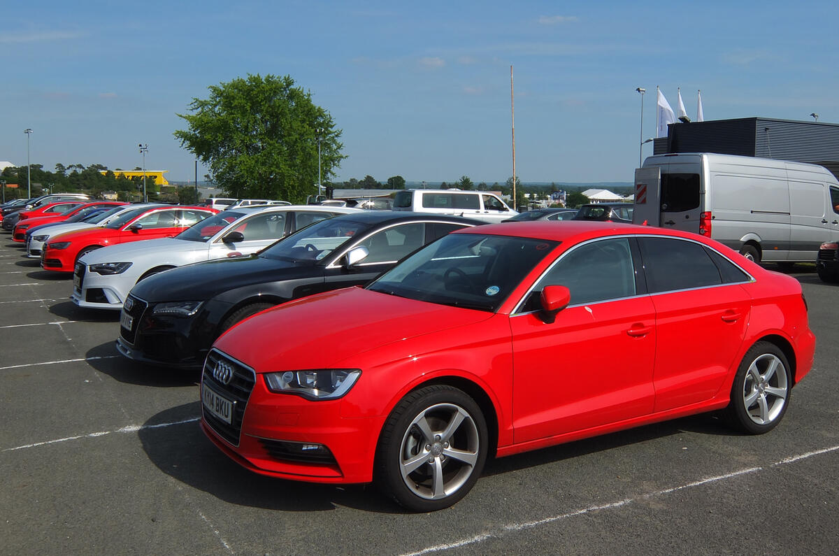 no title Seven hours in the saddle of a new Audi A3