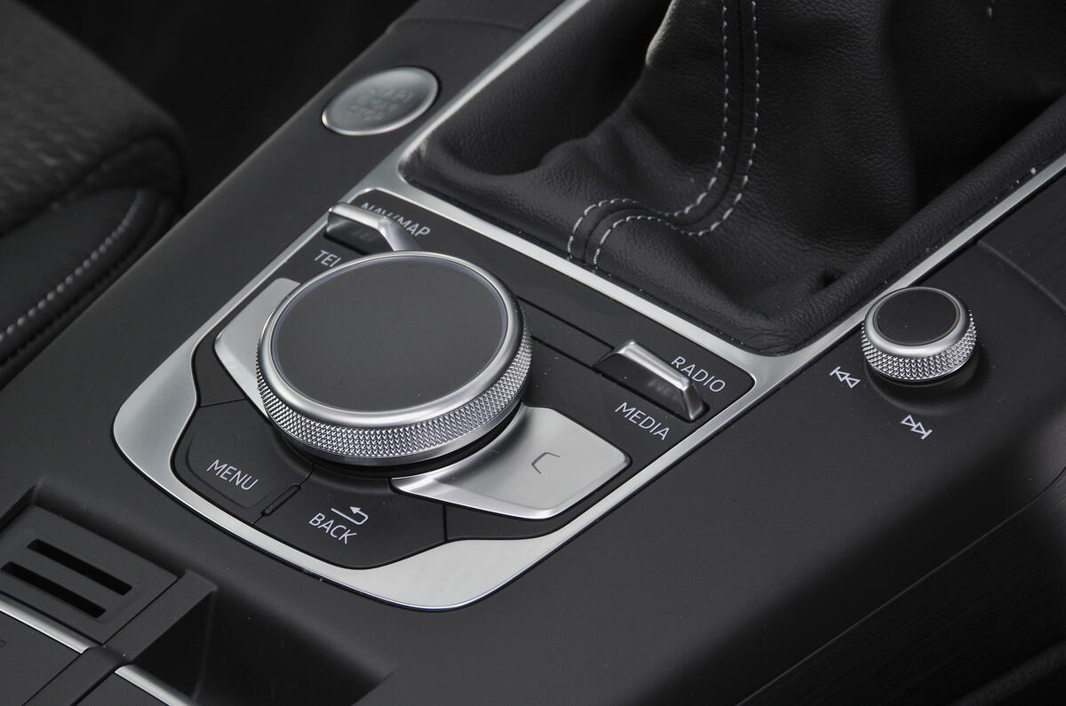 Audi A3 MMI infotainment controller
