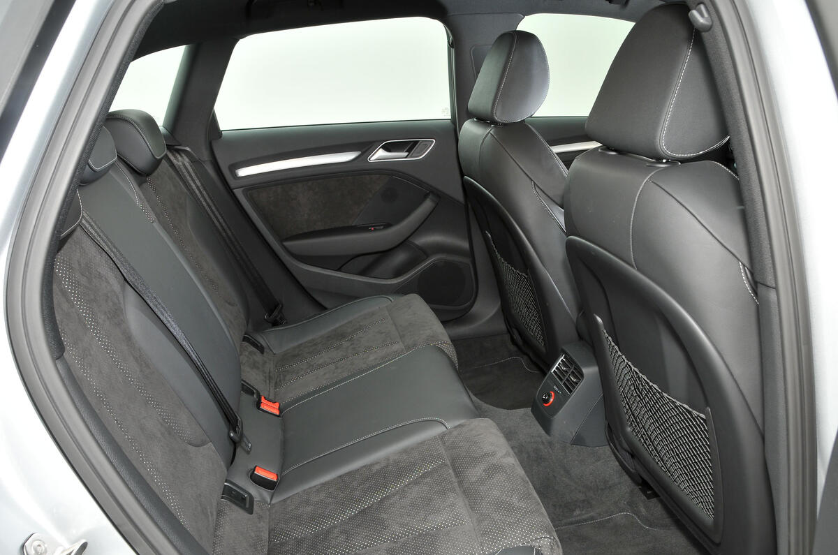 Audi A3 Sportback rear seats