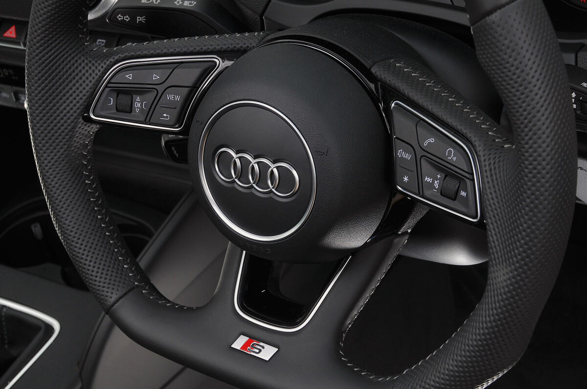 Audi A3 steering wheel