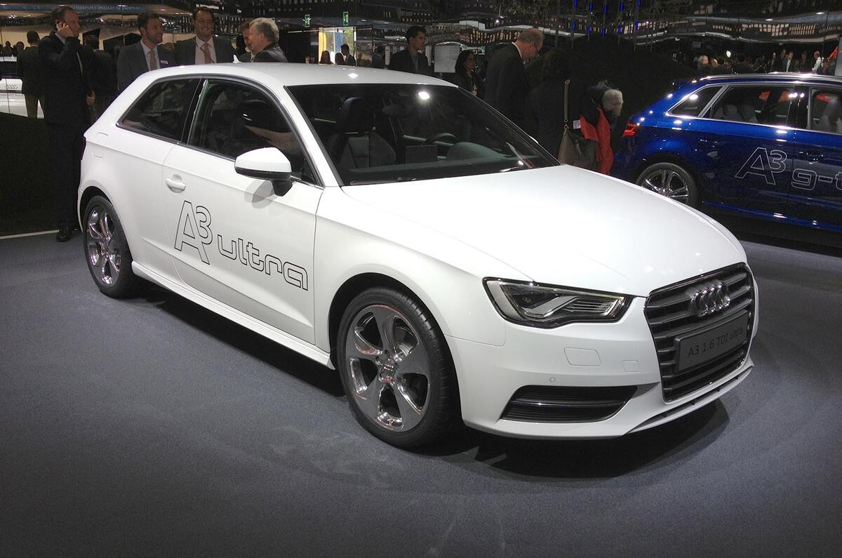 88mpg Audi A3 shown