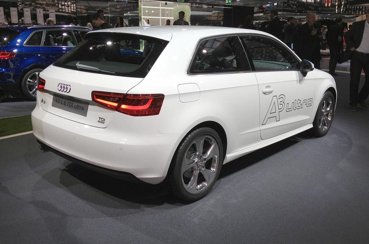 88mpg Audi A3 shown