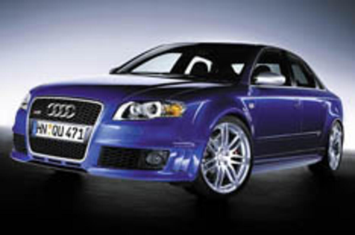 Audi RS4 guns for next M3