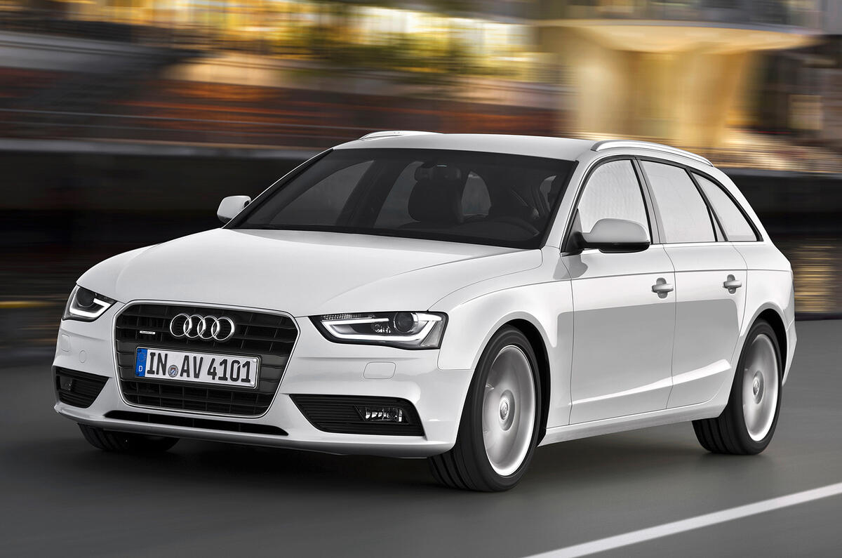 no title Detroit motor show: Audi A4 revised
