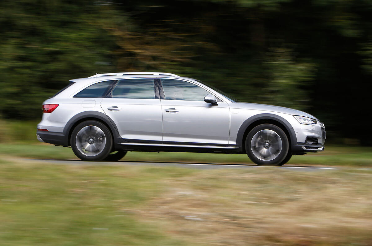Audi A4 Allroad side profile