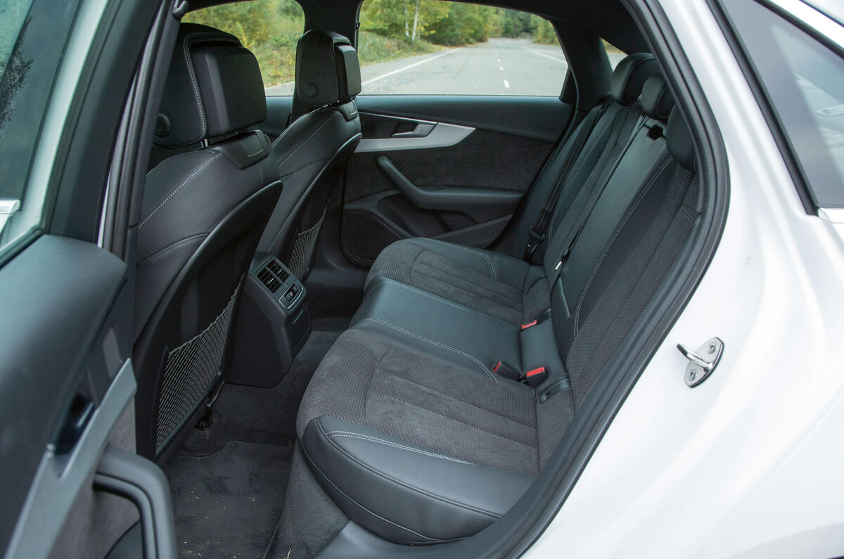 Audi A4 rear seats