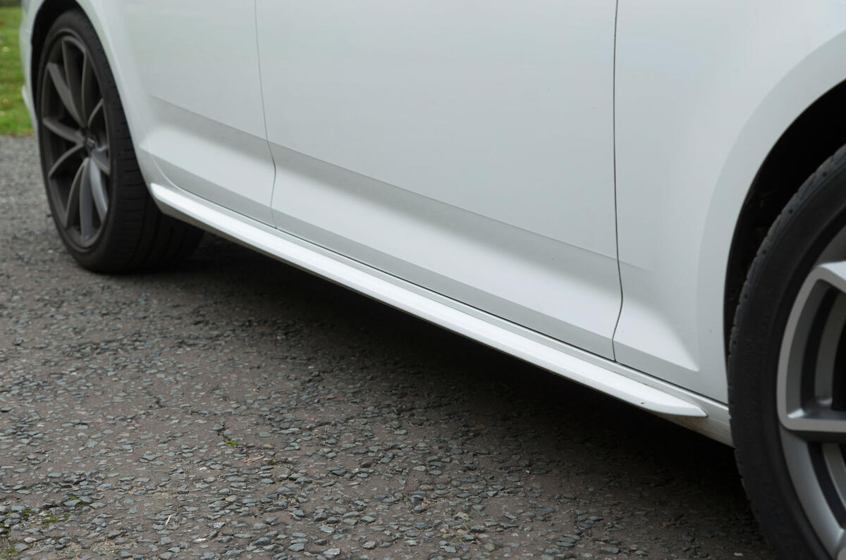 Audi A4 side sills