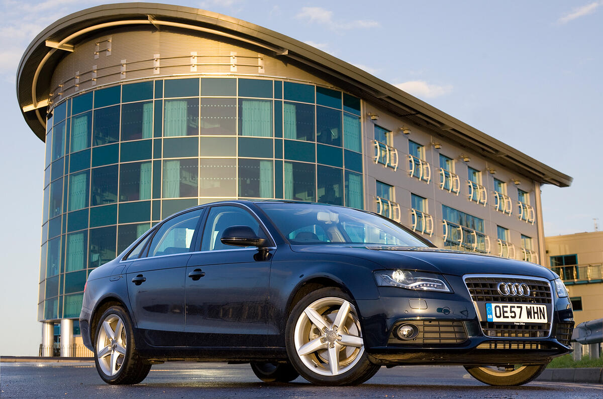 It's an improvement over the old one A4 but not enough of one 3.5 star Audi A4