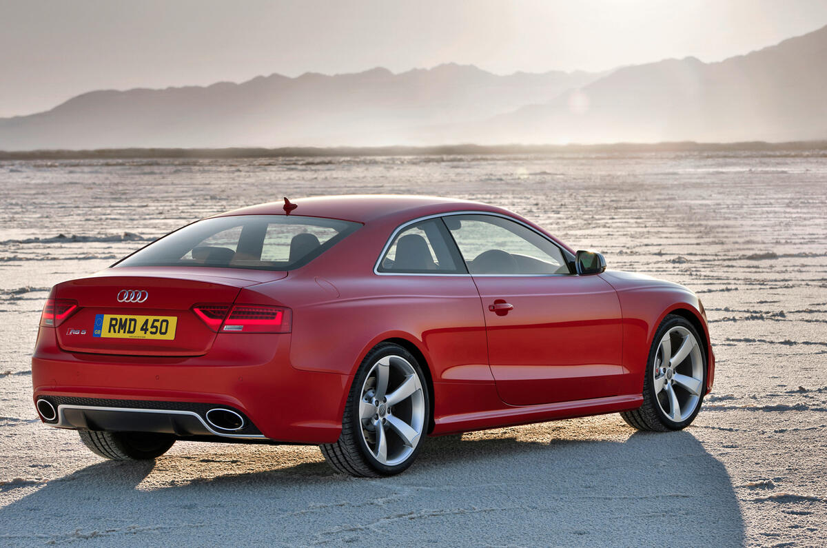 New Audi RS5 from £58,725 