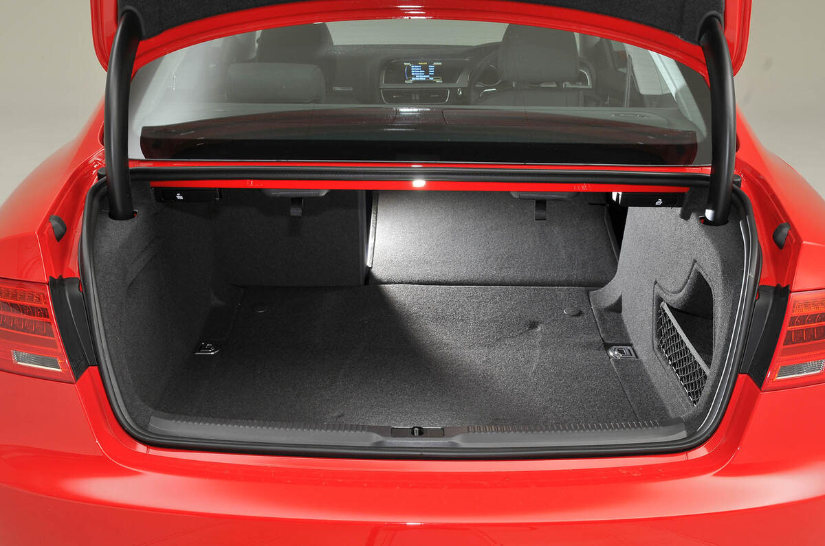Audi A5 boot space