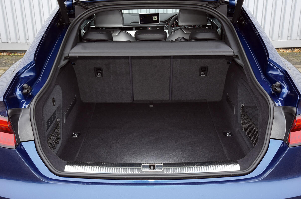 Audi A5 boot space