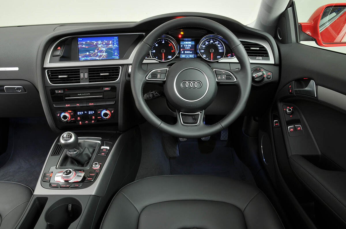 Audi A5 dashboard