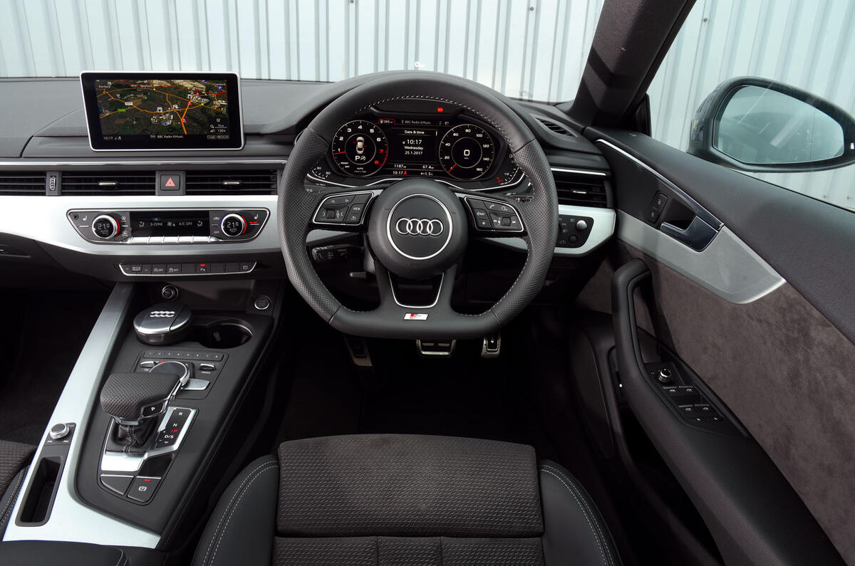 Audi A5 dashboard