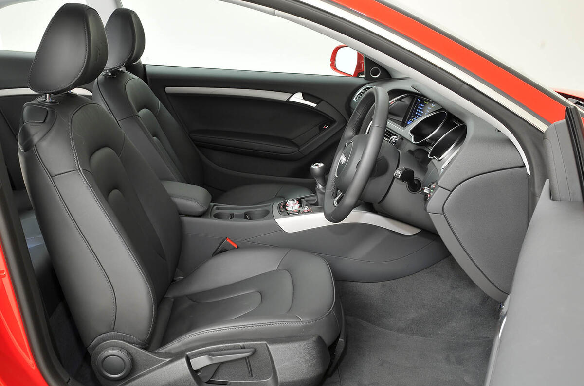Audi A5 interior